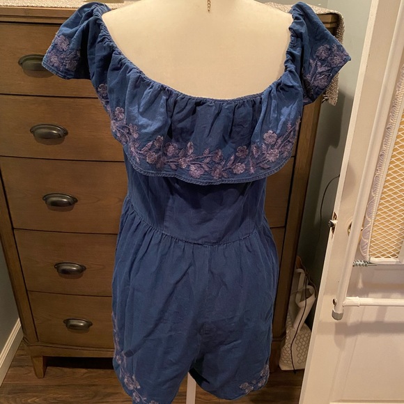 American Eagle shorts romper size 14 - Picture 2 of 4